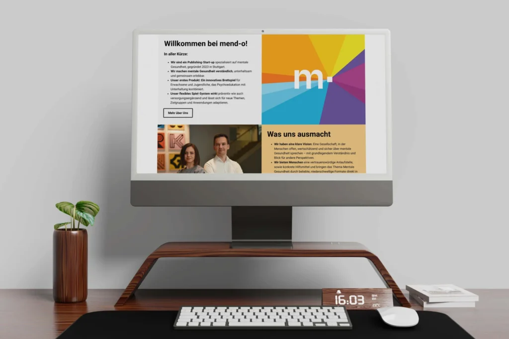 Mend-o, webdesign, Internetseite, Weyou Media, Full-service Medienagentur,